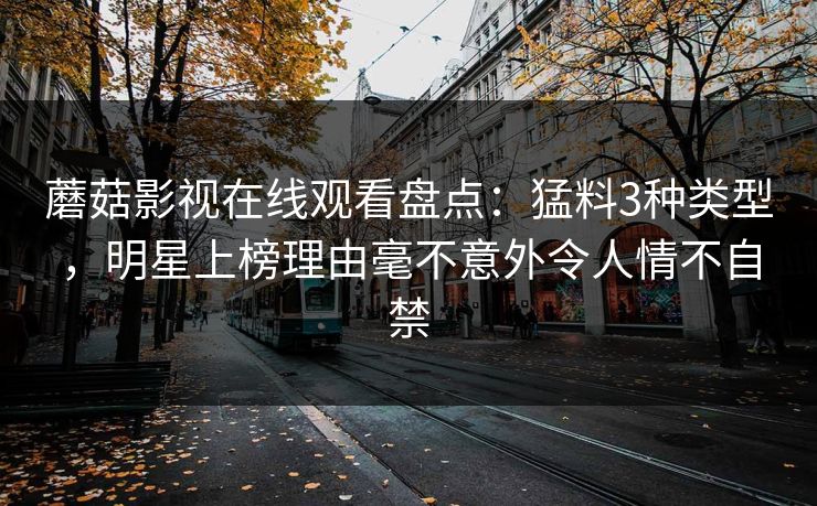 蘑菇影视在线观看盘点：猛料3种类型，明星上榜理由毫不意外令人情不自禁